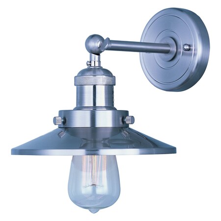 Maxim One Light Satin Nickel Wall Light 25060SN